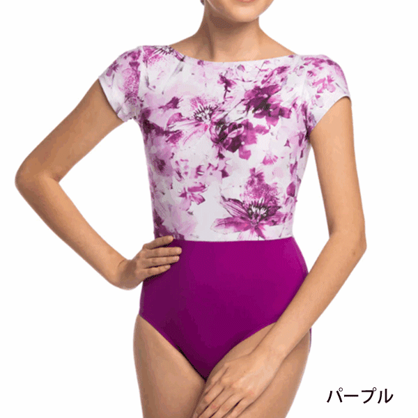 Ainsliewear ボートネックレオタード Kimberley/Lola Lace
