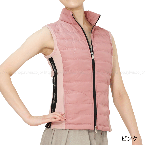 新品】レディース ベスト ピンク ビバハート 38サイズ ベストウエア