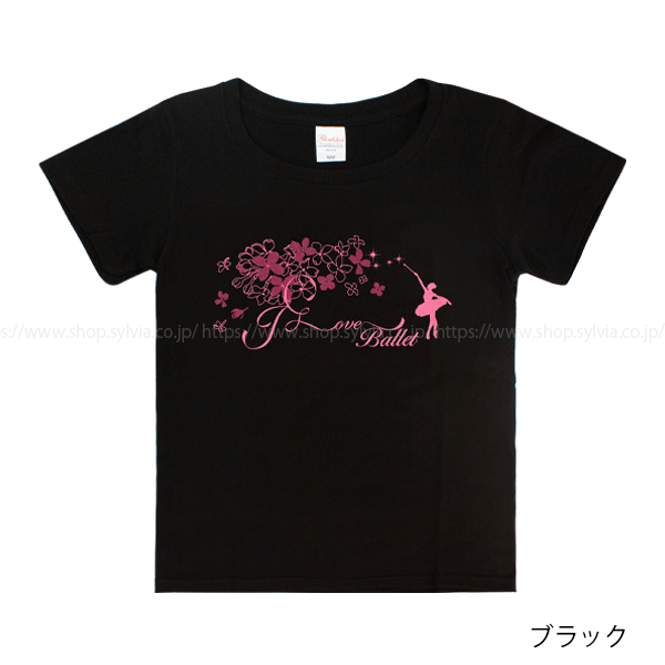I Love Ballet＞ILB ラウンドネックTシャツ リラの精 | バレエ用品や