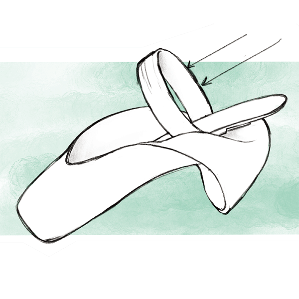 ソ・ダンサ エレクトラ エラスティックリング | バレエ用品や