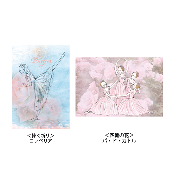 THE FIRST BALLET ラリー・ラボンテ　ポストカード 24枚完品 22a2f728e57f8dff247b3ea237d983