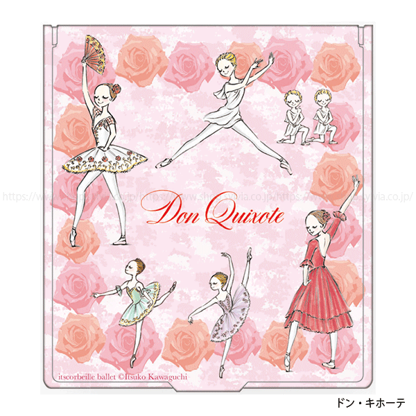 itscorbeille ballet スクエアミラー ブーケ | バレエ用品やレオタード