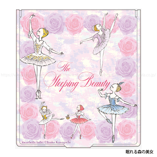 Bill Elliott パブミラー ☆限定商品 itscorbeille ballet スクエアミラー ブーケ | バレエ用品