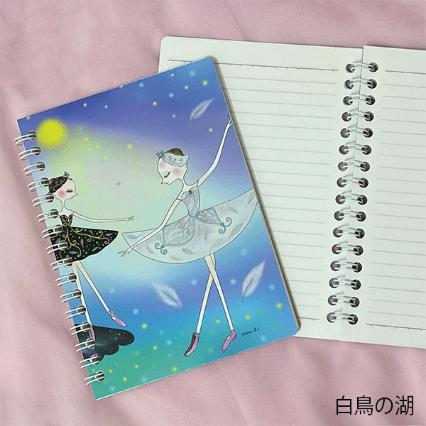手描き バレエリーナ アクリル画
