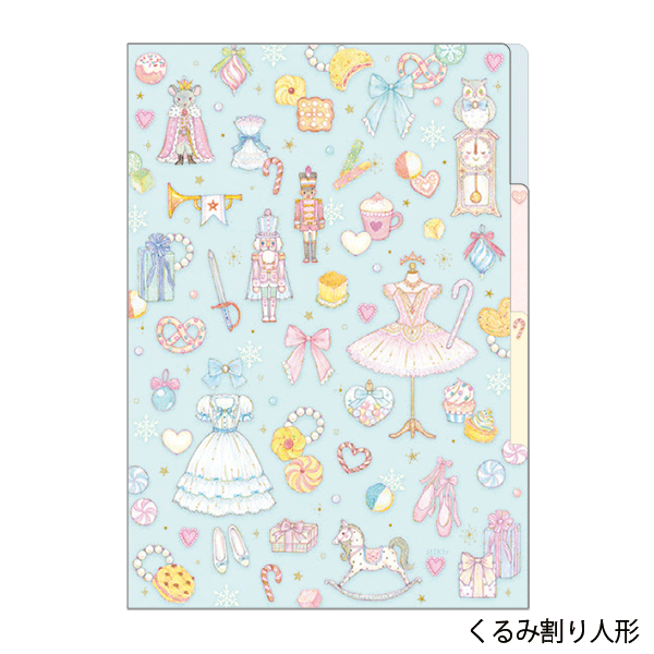 バレエ たけいみき A4クリアファイル(3ポケット) | バレエ用品や