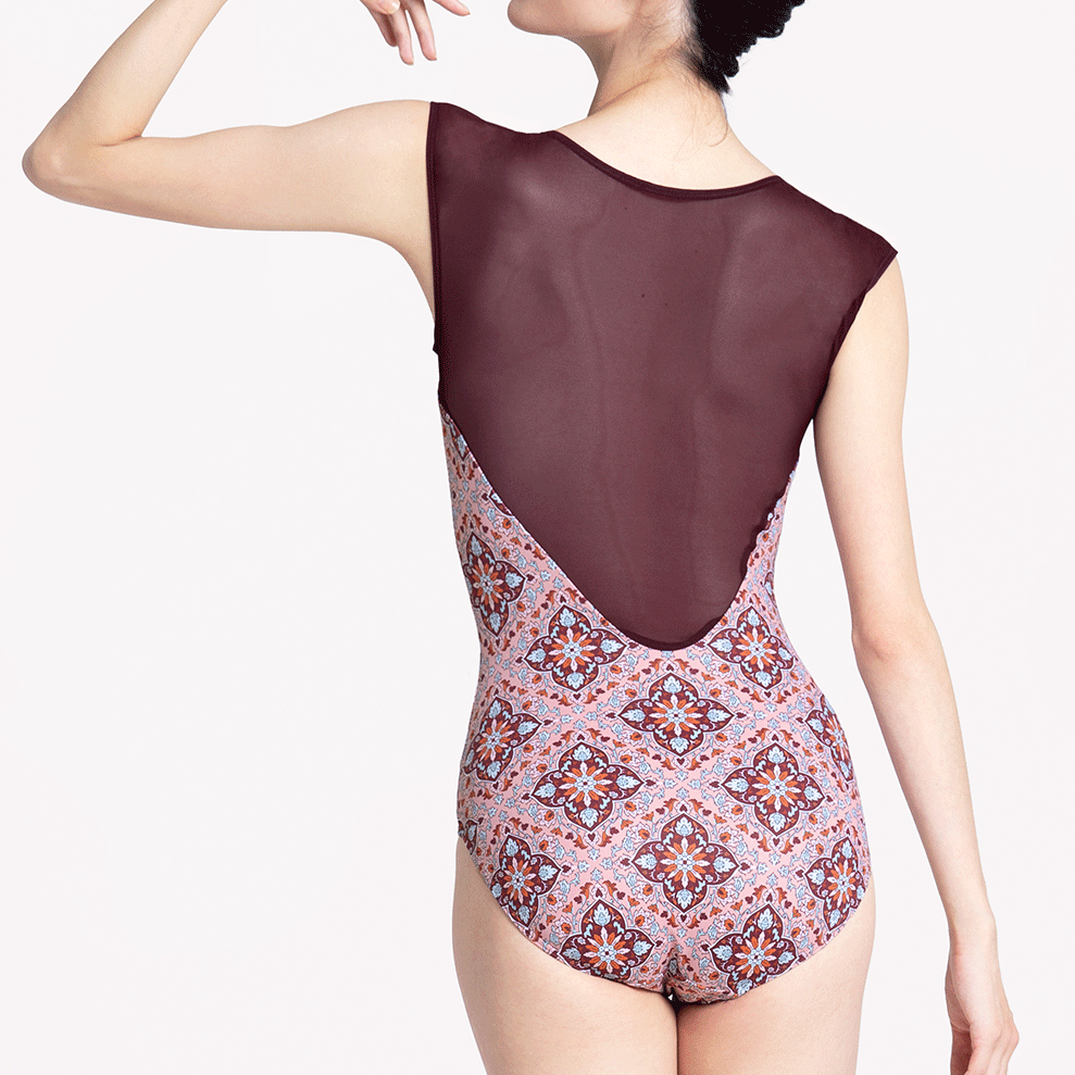 ☆限定商品 エルヴェダンスウエア Kelsey Medallion Pink レオタード