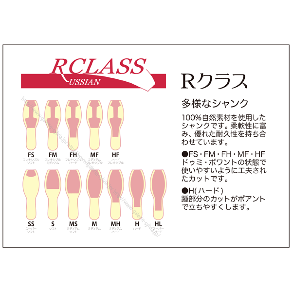 トゥシューズ 4足 アールクラス CL-E W （Rクラス トウシューズ