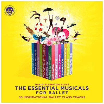 【2枚まとめ】David Plumpton  バレエ　レッスンCD New Classics バレエレッスンCD