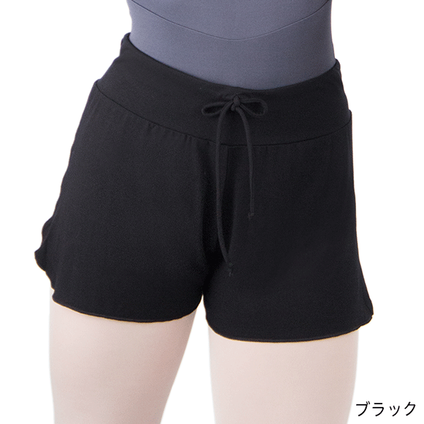 殿堂 バレエ用ショートパンツ Lサイズ ブルーベリー