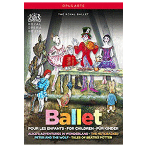 英国ロイヤル・バレエ「子供のためのバレエBOX」【DVD4枚組】