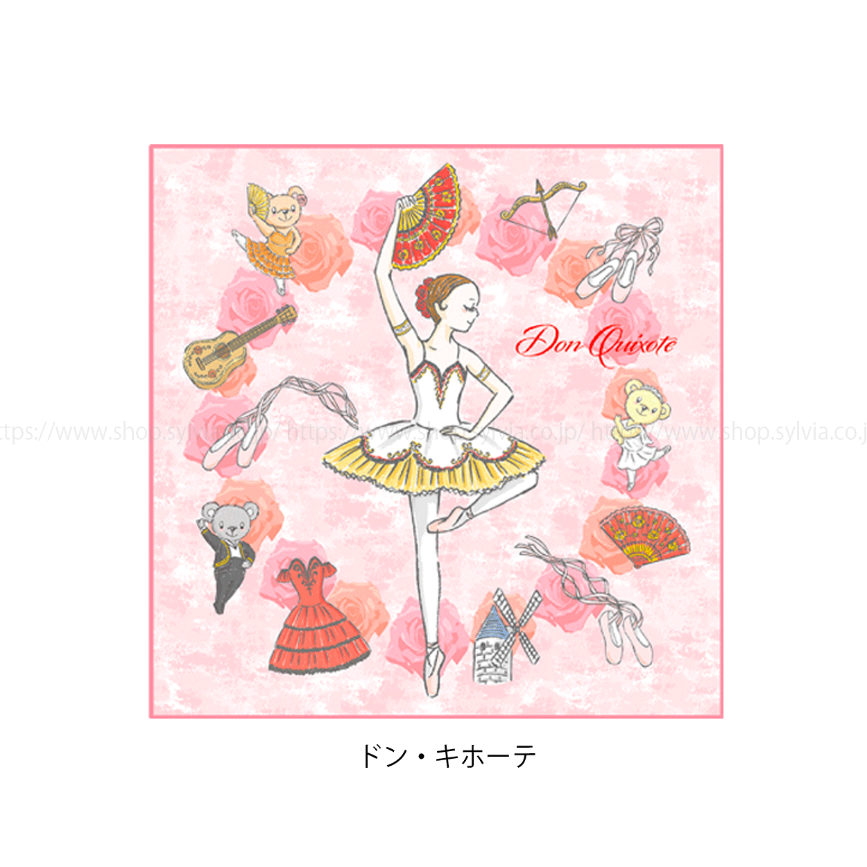 itscorbeille ballet ミニタオル | バレエ用品やレオタードなら